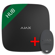 Ajax Hub black + DÁREK ZDARMA - Ajax SpaceControl black Ajax Hub black + DÁREK ZDARMA - Ajax SpaceControl black