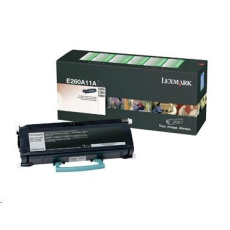 LEXMARK černý toner pro E260, E360, E460 (3 500 stran) LEXMARK černý toner pro E260, E360, E460 (3 500 stran)