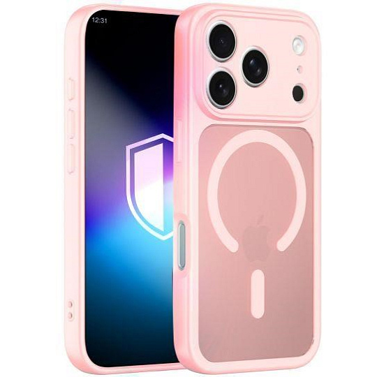 3mk ochranný kryt Misty MagCase Pink pro Apple iPhone 17 Pro Max 3mk ochranný kryt Misty MagCase Pink pro Apple iPhone 17 Pro Max