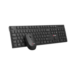 C-TECH klávesnice s myší WLKMC-03, Bezdrátový set 2.4GHz, CZ, Černá C-TECH klávesnice s myší WLKMC-03, Bezdrátový set 2.4GHz, CZ, Černá
