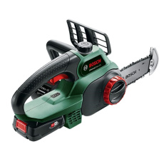 BOSCH UniversalChain 18, akumulátorová řetězová pila, 18 V, lišta 20 cm, rychlost řezu 4.5 m/s BOSCH UniversalChain 18, akumulátorová řetězová pila, 18 V, lišta 20 cm, rychlost řezu 4.5 m/s