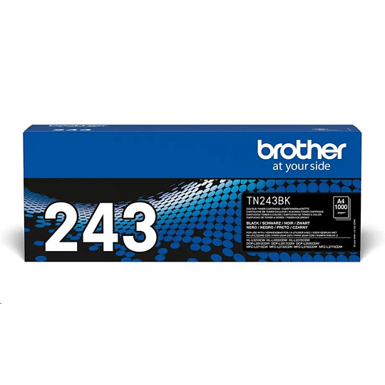 BAZAR - BROTHER Toner TN-243BK - PRO HLL3210 HLL3270 DCPL3510 DCPL3550 MFCL3730 MFCL3770 - cca 1000stran - Poškozený oba BAZAR - BROTHER Toner TN-243BK - PRO HLL3210 HLL3270 DCPL3510 DCPL3550 MFCL3730 MFCL3770 - cca 1000stran - Poškozený oba