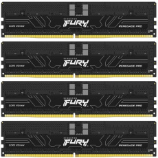 KINGSTON DIMM DDR5 64GB (Kit of 4) 5600MT/s CL36 FURY Renegade Pro ECC Reg PnP