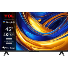 TCL P655 43" TV, 4K Ultra HD, HDR, WiFi, Bluetooth, Chromecast, Miracast, Dolby Digital, Google TV TCL P655 43" TV, 4K Ultra HD, HDR, WiFi, Bluetooth, Chromecast, Miracast, Dolby Digital, Google TV