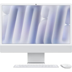 Apple iMac 24'' 4.5K display, Nano-texture glass M4 chip 10-core CPU and 10-core GPU, 256GB SSD, 16GB - Silver Apple iMac 24'' 4.5K display, Nano-texture glass M4 chip 10-core CPU and 10-core GPU, 256GB SSD, 16GB - Silver