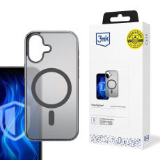 3mk ochranný kryt Frosty MagCase Black pro Apple iPhone 16 3mk ochranný kryt Frosty MagCase Black pro Apple iPhone 16