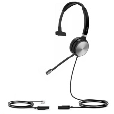 Yealink YHS36 Mono náhlavní souprava na jedno ucho s QD-RJ9 konektory Yealink YHS36 Mono náhlavní souprava na jedno ucho s QD-RJ9 konektory