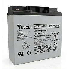 Baterie - YUVOLT Y17-12FR (12V; 17Ah; závit M5; životnost 3-5let)