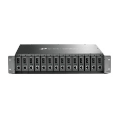 TP-Link OMADA MC1400 14slotové rackové šasi pro konvertory MCxxx TP-Link OMADA MC1400 14slotové rackové šasi pro konvertory MCxxx