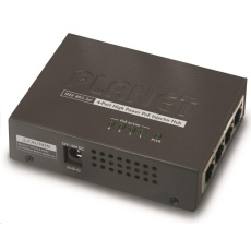 Planet HPOE-460 PoE injektor, 4x 10/100/1000, PoE 30W, 802.3at, 120W Planet HPOE-460 PoE injektor, 4x 10/100/1000, PoE 30W, 802.3at, 120W