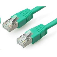 GEMBIRD kabel patchcord CAT6 stíněný FTP 1m, zelený GEMBIRD kabel patchcord CAT6 stíněný FTP 1m, zelený