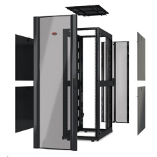 APC NetShelter SX 48U 600mm Wide x 1070mm Deep Enclosure Without Sides, Black APC NetShelter SX 48U 600mm Wide x 1070mm Deep Enclosure Without Sides, Black