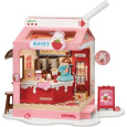 RoboTime Miniatura domečku Mléčný bar Strawberry