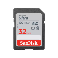 SanDisk MicroSDHC karta 32GB Ultra (R:120/W:120 MB/s, UHS-I, C10) SanDisk MicroSDHC karta 32GB Ultra (R:120/W:120 MB/s, UHS-I, C10)