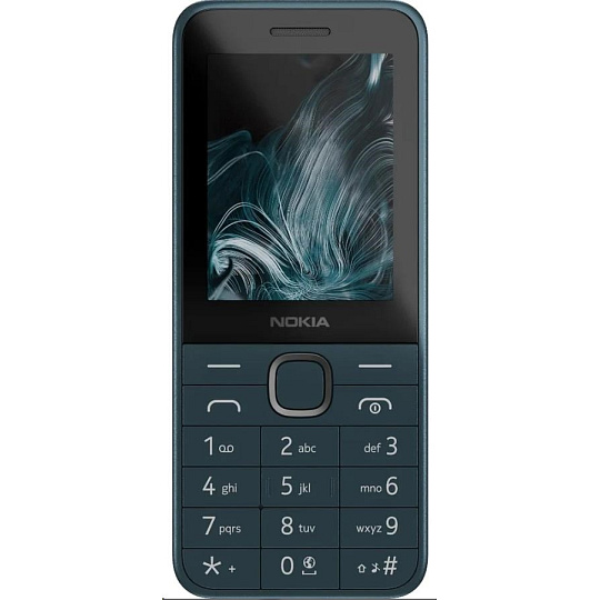 BAZAR - Nokia 225 Dual SIM, 4G, modrá (2024), (CZ, SK, HU) - Poškozený obal (Komplet)