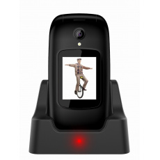 Bazar - EVOLVEO EasyPhone FD, mobilní telefon pro seniory s nabíjecím stojánkem (černá barva), z opravy Bazar - EVOLVEO EasyPhone FD, mobilní telefon pro seniory s nabíjecím stojánkem (černá barva), z opravy