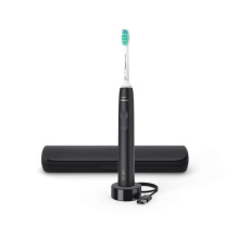 Philips HX3673/14 Sonicare 3100, zubní kartáček, pro dospělé, 31000 kmitů/min, časovač, tlakový senzor, pouzdro, černý Philips HX3673/14 Sonicare 3100, zubní kartáček, pro dospělé, 31000 kmitů/min, časovač, tlakový senzor, pouzdro, černý
