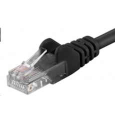 PREMIUMCORD Patch kabel UTP RJ45-RJ45 CAT5e 0.5m černá PREMIUMCORD Patch kabel UTP RJ45-RJ45 CAT5e 0.5m černá