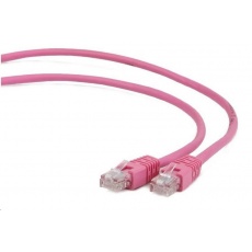 GEMBIRD kabel patchcord Cat5e UTP 0,5m, růžový GEMBIRD kabel patchcord Cat5e UTP 0,5m, růžový