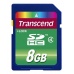 TRANSCEND SDHC karta 8GB Class 4