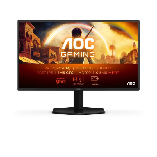 AOC MT VA LCD WLED 24,5" 25G42E - 1920x1080,IPS,180Hz,HDMI,DP AOC MT VA LCD WLED 24,5" 25G42E - 1920x1080,IPS,180Hz,HDMI,DP