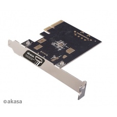 AKASA síťová karta USB 3.2 HOST card, 20Gbps USB 3.2 Gen 2x2 Type-C to PCIe Host Card AKASA síťová karta USB 3.2 HOST card, 20Gbps USB 3.2 Gen 2x2 Type-C to PCIe Host Card