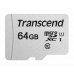 TRANSCEND MicroSDXC karta 64GB 300S, UHS-I U1, bez adaptéru