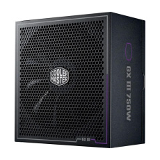 Cooler Master zdroj 750W GX III, 135mm, 80+ Gold, Plně modulární, ATX 3.0 Cooler Master zdroj 750W GX III, 135mm, 80+ Gold, Plně modulární, ATX 3.0