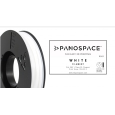 FILAMENT Panospace type: PLA -- 1,75mm, 326 gram per roll - Bílá FILAMENT Panospace type: PLA -- 1,75mm, 326 gram per roll - Bílá
