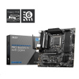 BAZAR - MSI MB Sc LGA1700 PRO B660M-A WIFI DDR4, Intel B660, 4xDDR4, 2xDP, 2xHDMI, WI-FI, mATX - Po opravě (Bez příšluše