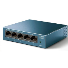 BAZAR - TP-Link LiteWave switch LS105G (5xGbE, fanless) - poškozený obal BAZAR - TP-Link LiteWave switch LS105G (5xGbE, fanless) - poškozený obal