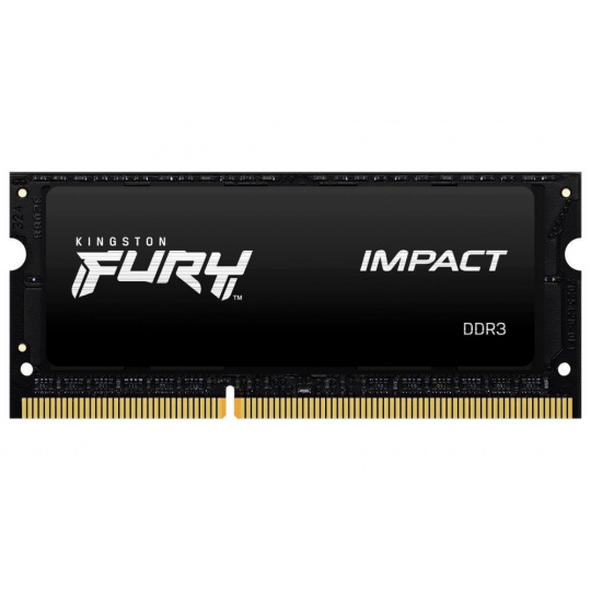SODIMM DDR3L 8GB 1600MT/s CL9 1.35V KINGSTON FURY Impact