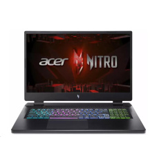 ACER NTB Nitro 17 (AN17-41-R0RK),R7-7840HS,17.3" 2560x1440,16GB,1024GB SSD,RTX 4070,Eshell Linux,Blackl
