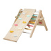 Montessori rostoucí Piklerové trojúhelník 3v1 s activity boardem a prknem 2v1 - fresh - 2. jakost