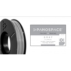 FILAMENT Panospace type: PLA -- 1,75mm, 326 gram per roll - Šedá FILAMENT Panospace type: PLA -- 1,75mm, 326 gram per roll - Šedá