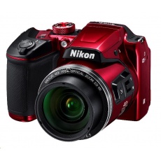 Nikon kompakt Coolpix B500, 16MPix, 40x zoom - červený