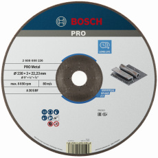 Bosch řezací kotouč PRO Metal, 230 × 3 × 22,23 mm, oSa