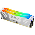 KINGSTON DIMM DDR5 32GB (Kit of 2) 6000MT/s CL32 FURY Renegade Bílá RGB XMP