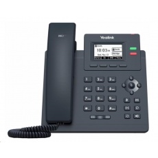 Yealink SIP-T31G IP telefon, 2,3" 132x64 grafický, 2x RJ45 10/100/1000, PoE, 2x SIP, s adaptérem