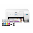 EPSON tiskárna ink EcoTank L3266, 3v1, A4, 1440x5760dpi, 33ppm, USB, Wi-Fi, bílá