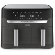 Tefal Dual Easy Fry & Grill 2v1 Horkovzdušná fritéza, Černá