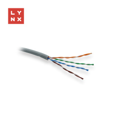 LYNX UTP kabel Cat5e, LSOH, celoměděný, vnitřní, šedý, box 305m LYNX UTP kabel Cat5e, LSOH, celoměděný, vnitřní, šedý, box 305m