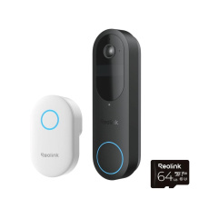 REOLINK bezpečnostní video zvonek D340B + Chime + 64GB microSD REOLINK bezpečnostní video zvonek D340B + Chime + 64GB microSD