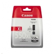Canon CARTRIDGE PGI-550XL PGBK pigmentová černá pro PIXMA iP7250, iP8750, iX6850, MG5450, MG5x50, MG565x (500 str.)