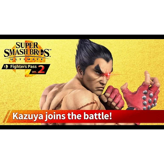 Super Smash Bros. Ultimate: Kazuya from TEKKEN Challenger Pack (Switch) DIGITAL Super Smash Bros. Ultimate: Kazuya from TEKKEN Challenger Pack (Switch) DIGITAL