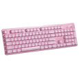 WG - Herní klávesnice podsvícena drátová / pink