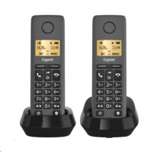 Gigaset Basic 100 Duo Black Gigaset Basic 100 Duo Black