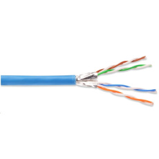 PREMIUMCORD CAT6A U-FTP Kabel 4x2,drát AWG23,čistá měď 305m LSOH