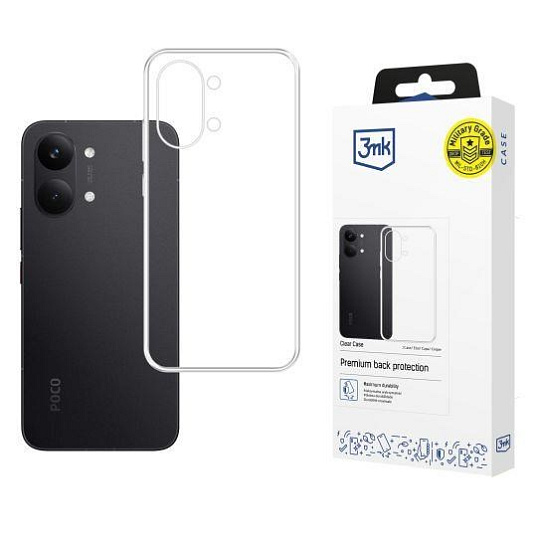3mk ochranný kryt Clear Case pro Poco X8 Pro Max 3mk ochranný kryt Clear Case pro Poco X8 Pro Max