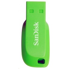 SanDisk Flash Disk 32GB Cruzer Blade, USB 2.0, zelená